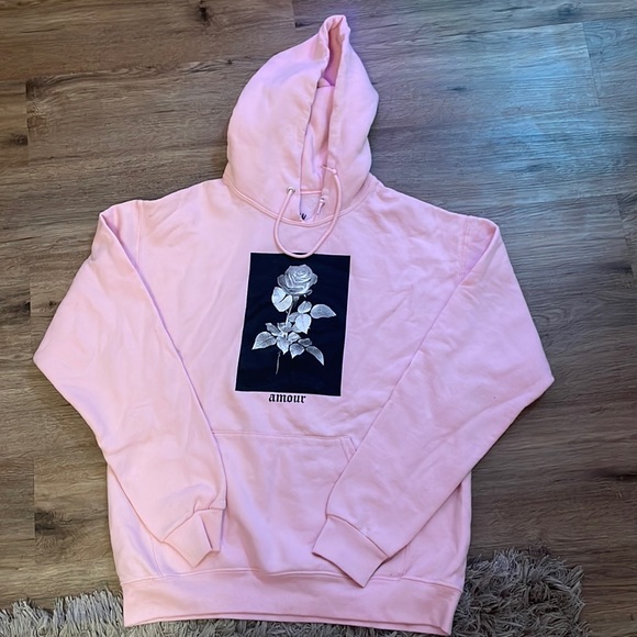 Sweaters - Bowery Pink Amour Hoodie